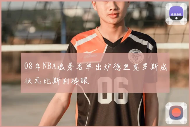 08年NBA选秀名单出炉德里克罗斯成状元比斯利榜眼