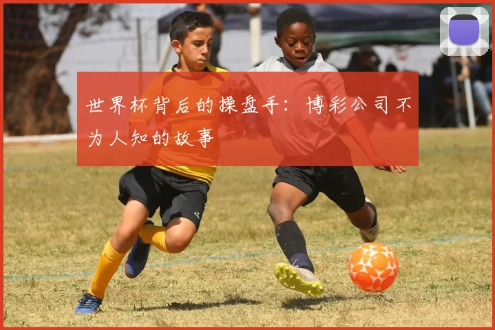 世界杯背后的操盘手：博彩公司不为人知的故事