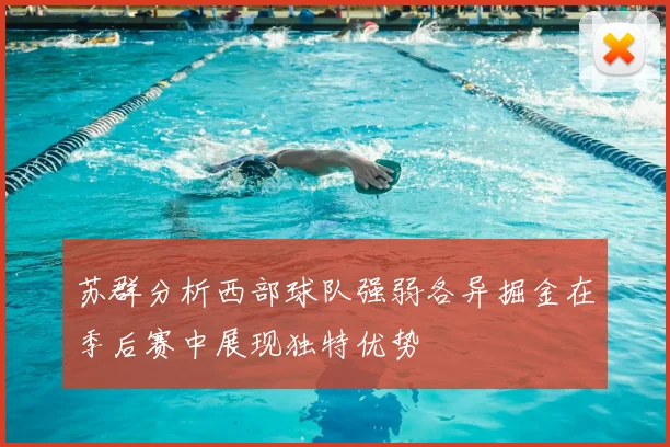 苏群分析西部球队强弱各异掘金在季后赛中展现独特优势